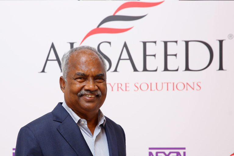 Al Saeedi Group Founder, Kuttan Malattiri, Nexen Tire Partner