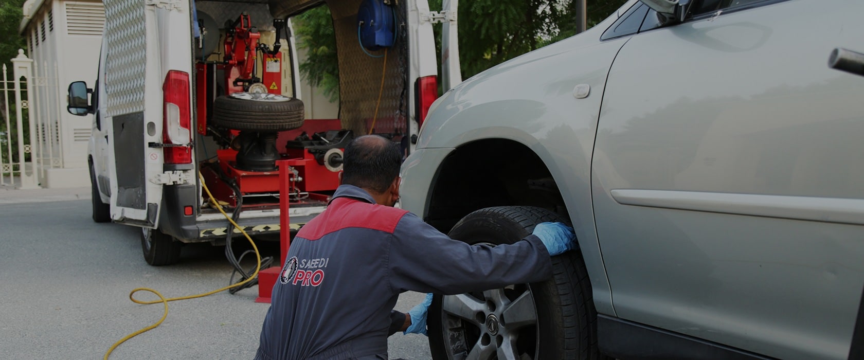 tire repair shop