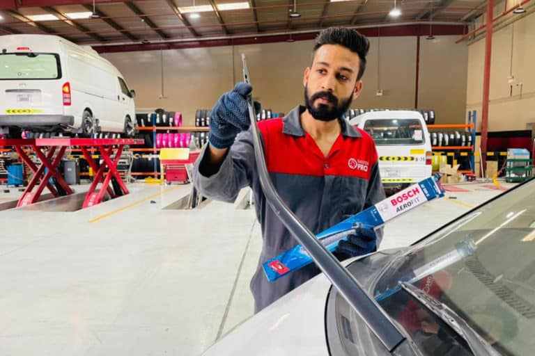 Wiper Blade Maintenance in Dubai