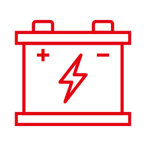 Logo for battery change service
