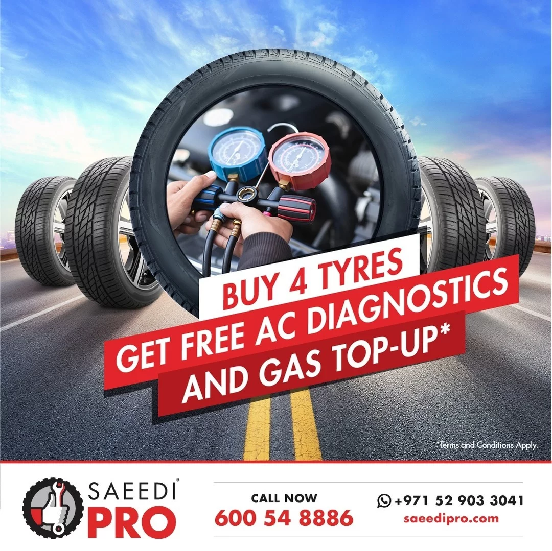 Saeedi Pro offers exciting tyre offers and promos
