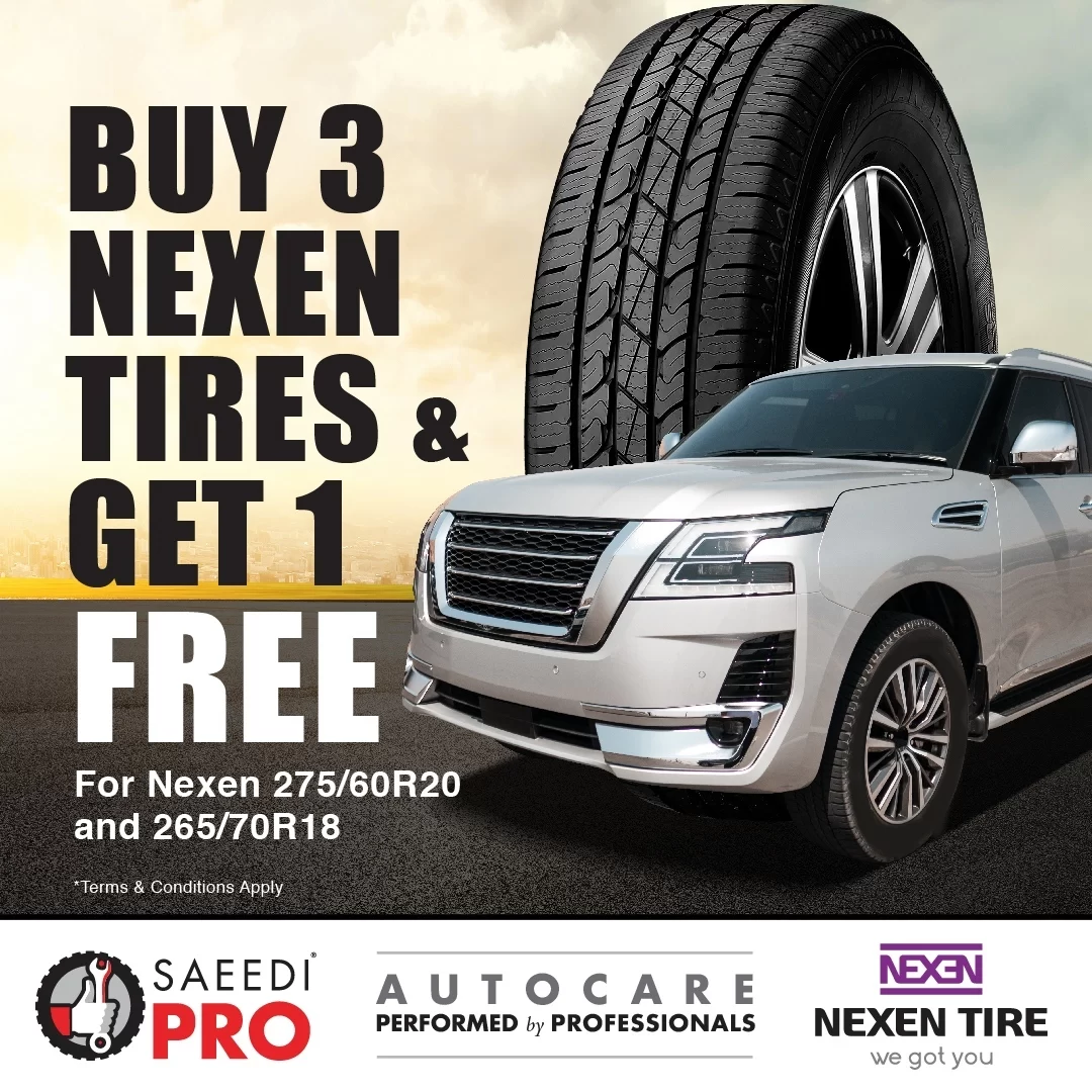 Saeedi Pro offers exciting tyre offers and promos