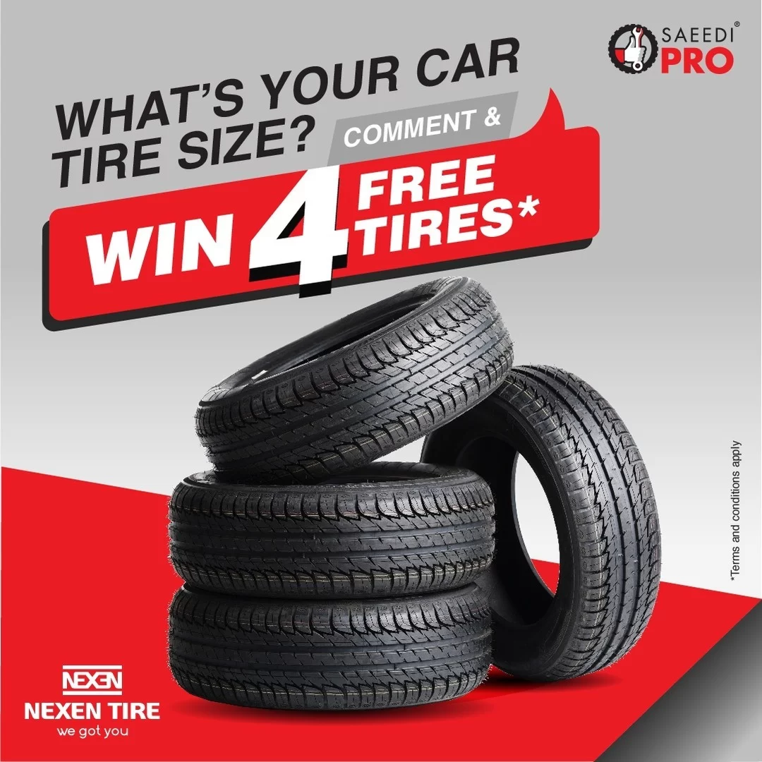Saeedi Pro offers exciting offers on tyre purchase