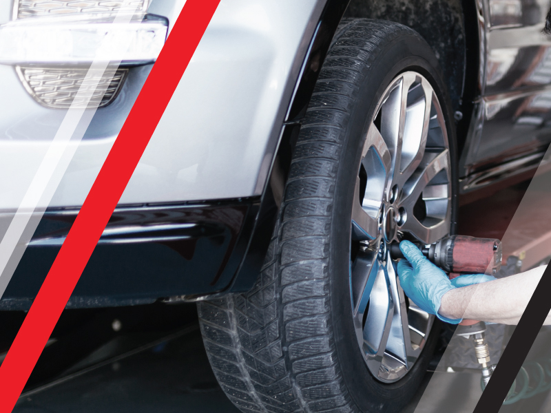 Professional tyre rotation services in Dubai & Abu Dhabi to ensure even tyre wear and extend tyre lifespan.