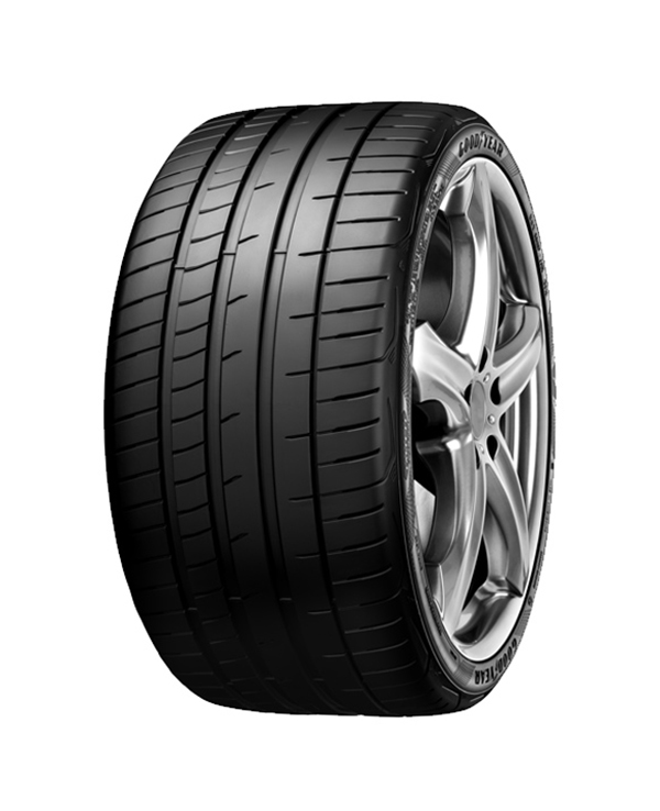 Goodyear Eagle F1 Supersport tyre designed for maximum grip and track level performance.