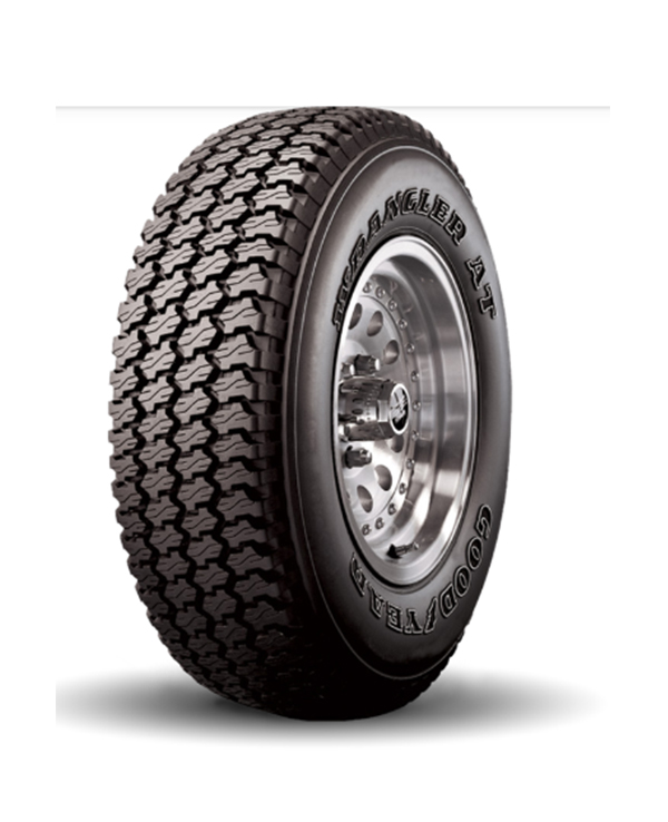Goodyear Wrangler AT all-terrain tyre for SUVs offering durability and traction on and off road