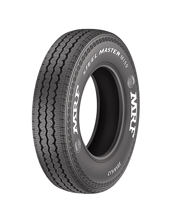 mrf-m159-tyre-abu-dhabi-al-ain MRF M160 commercial tyre for heavy-duty use in Abu Dhabi and Al Ain.
