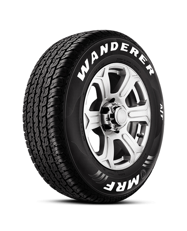 MRF WAT all-terrain tyre for SUV and 4x4 vehicles in Abu Dhabi.