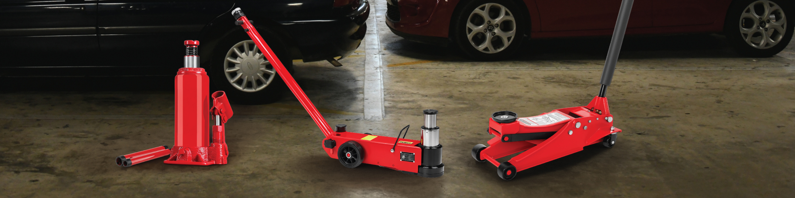 Pasquin pneumatic hydraulic jacks, truck jacks and vehicle lifting equipment available from Saeedi Pro in UAE.